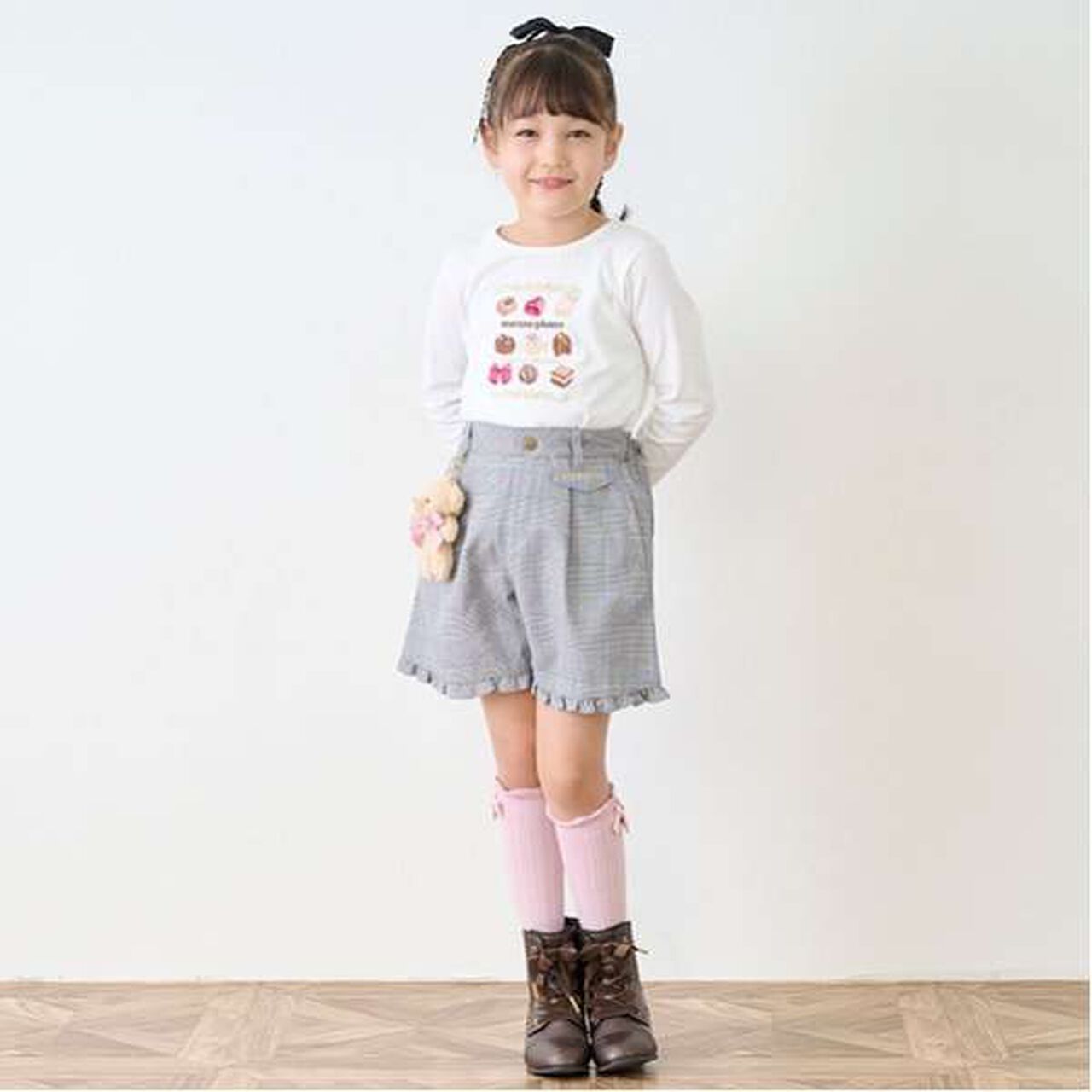 Assorted Chocolate Box Long Sleeve T-Shirt,Pink, large image number 4