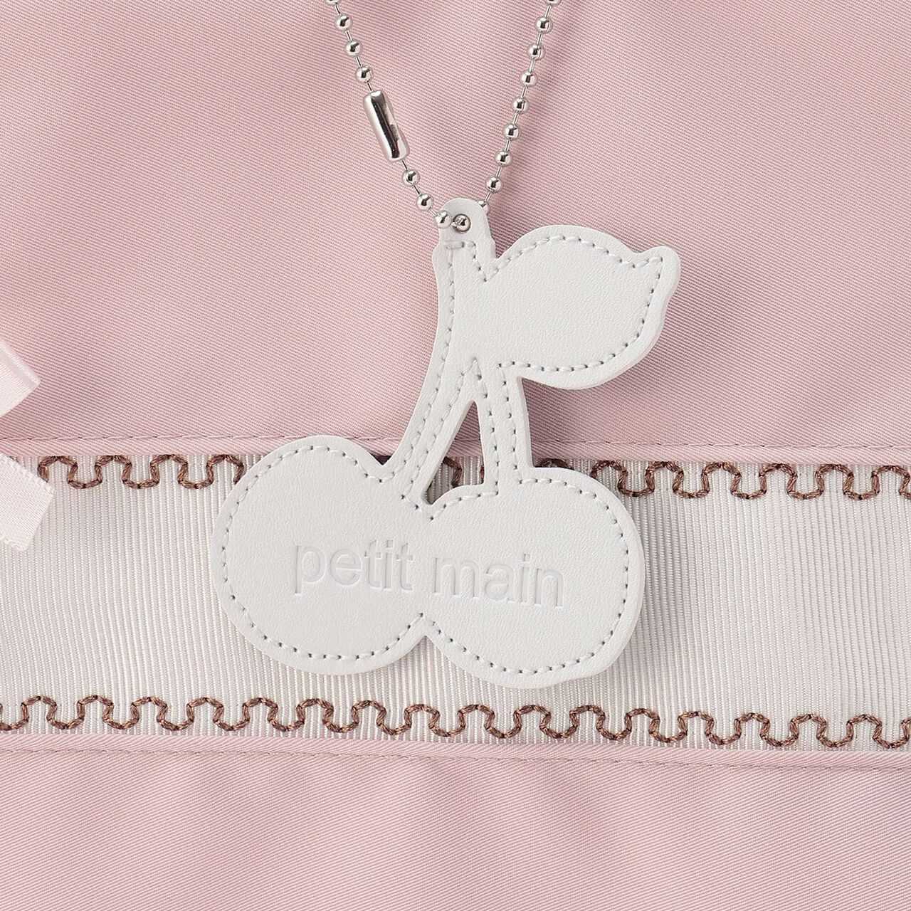 [Preschool & School Goods] GIRLS Embroidered Lesson Bag,Navy, large image number 3