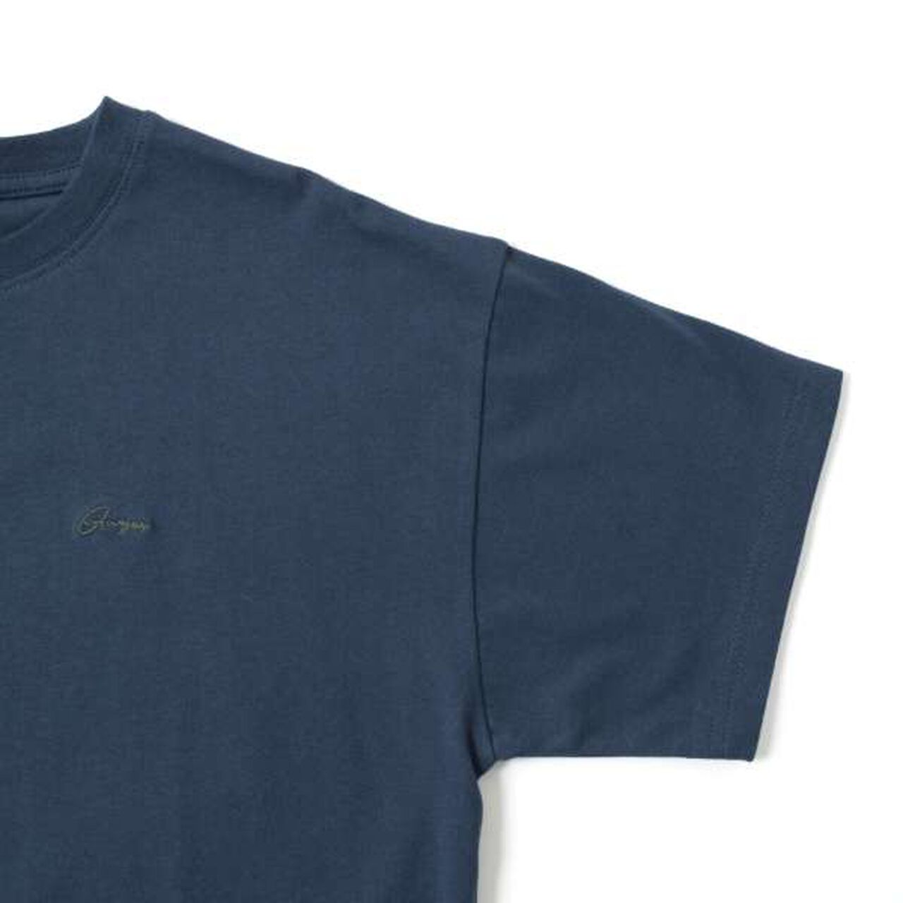 [Anti-Stain] Resort Back Print Short Sleeve T-Shirt,Navy, large image number 10