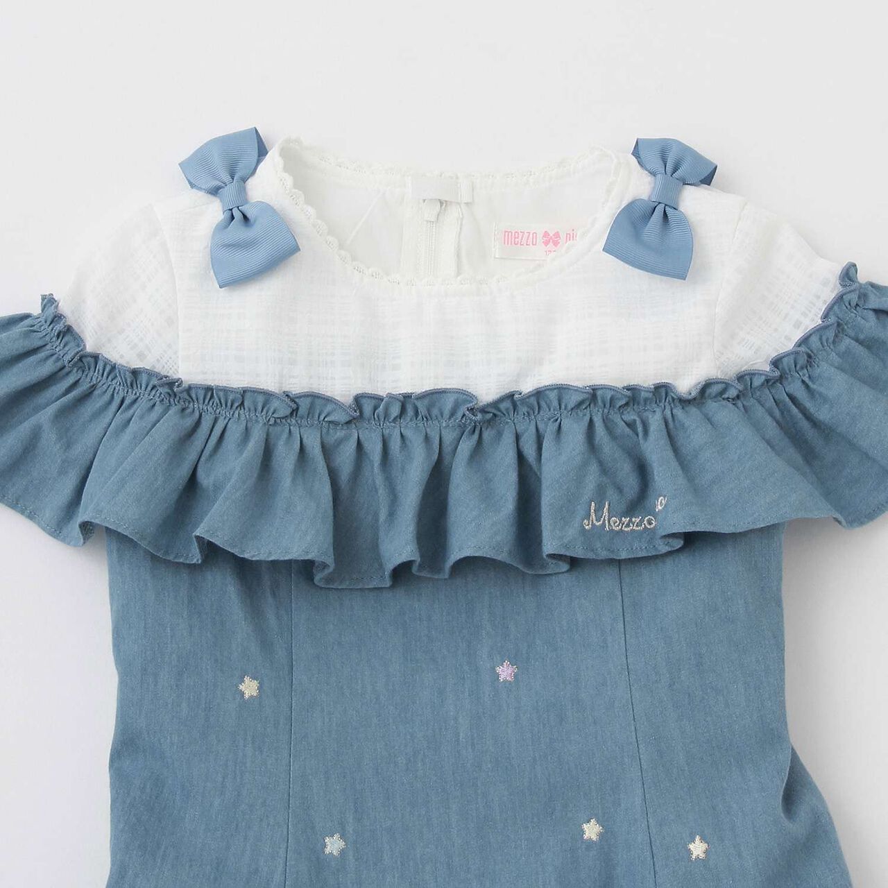 [Restock] Star Embroidery One-Piece Dress [Not Available in Direct Stores],Navy, large image number 2