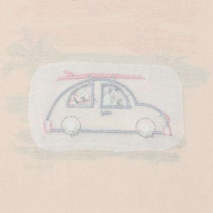 Sunset Car Short Sleeve T-Shirt,Beige, medium image number 7