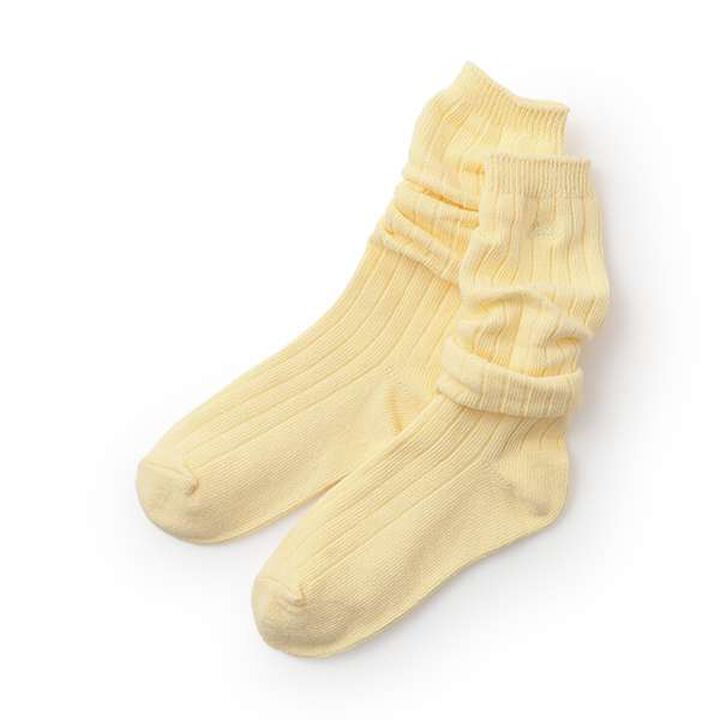 Color Loose Socks,Off white, medium image number 6