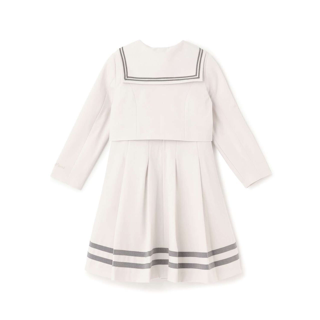 Sailor Collar Ensemble One-Piece Set,Ivory, large image number 1