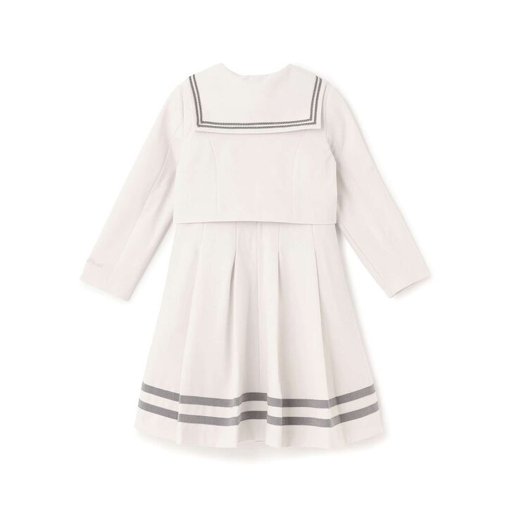 Sailor Collar Ensemble One-Piece Set,Ivory, medium image number 1