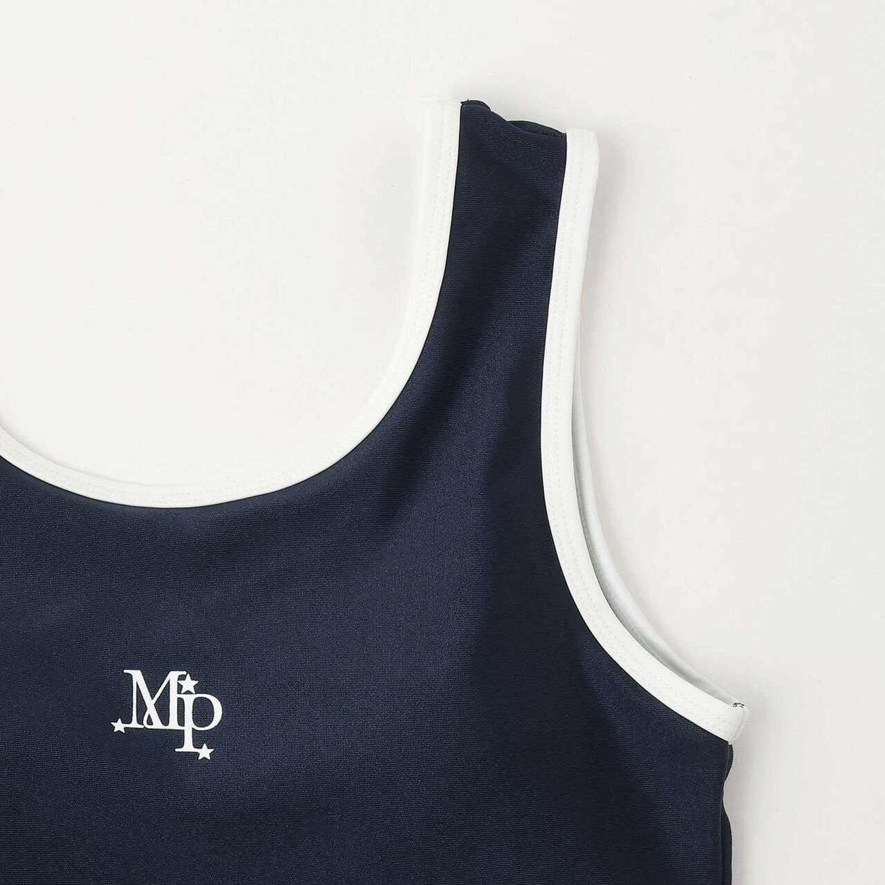 [SWIM] School-Approved Swimwear Set with T-Shirt,Navy, large image number 8