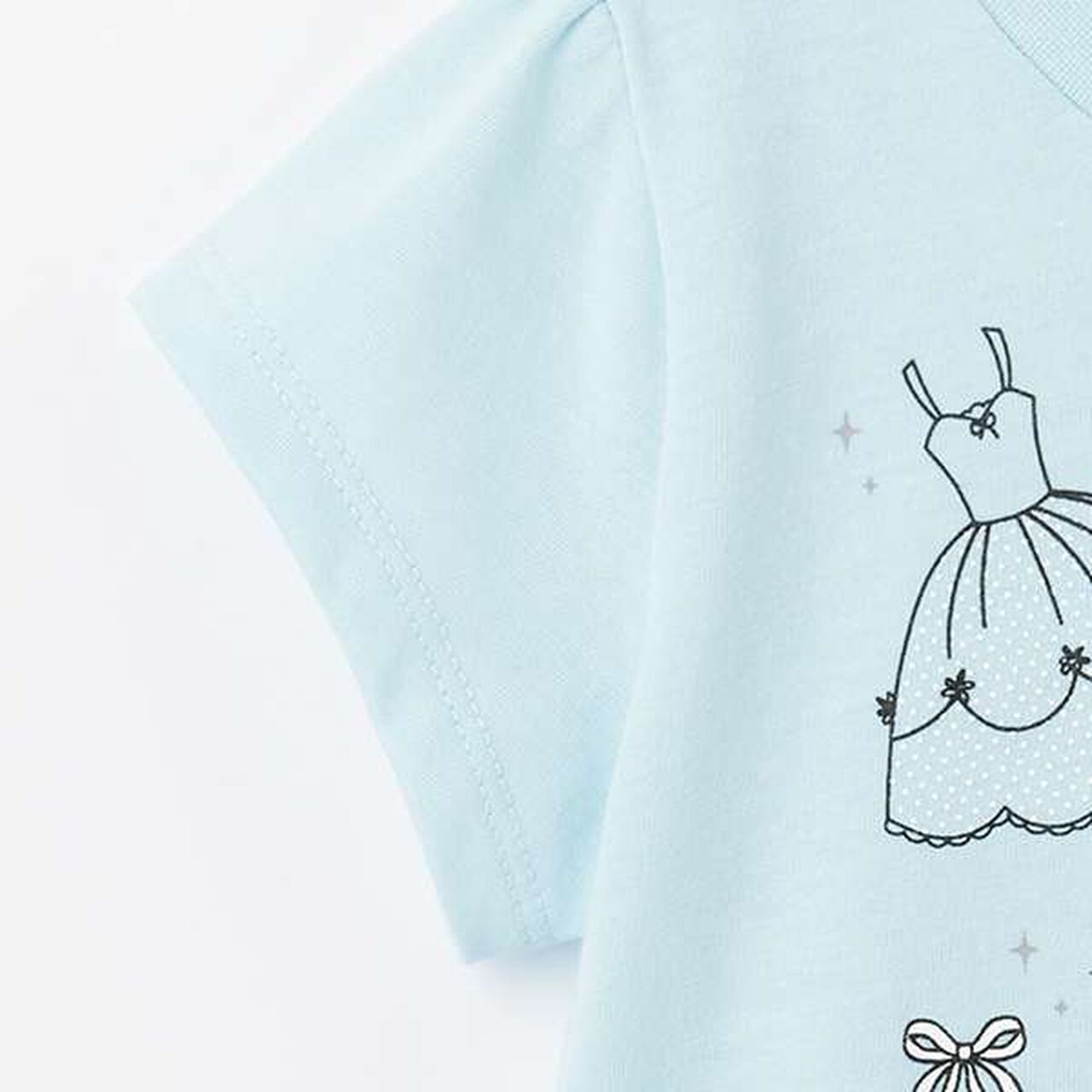 Value Half T Princess Ballet,Sax blue, large image number 4