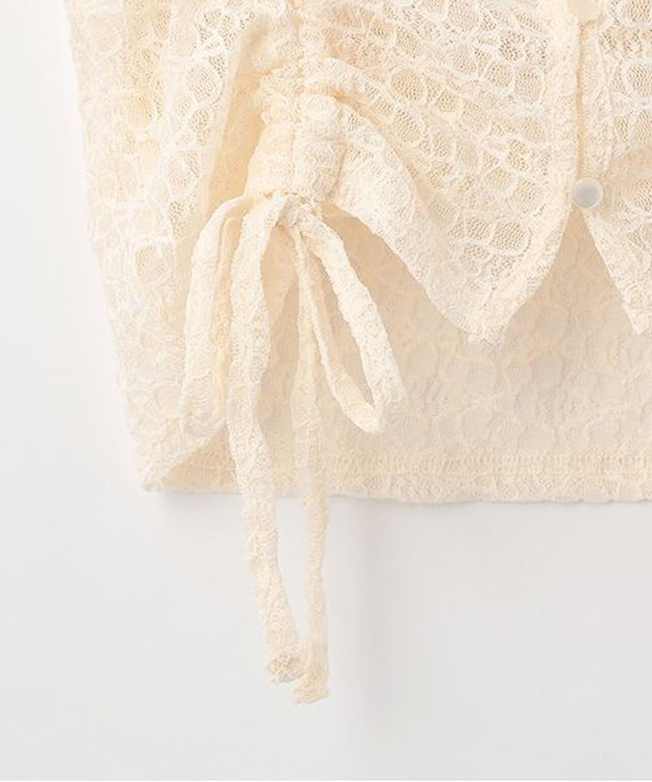 Lace Cardigan Ensemble,Black, large image number 17