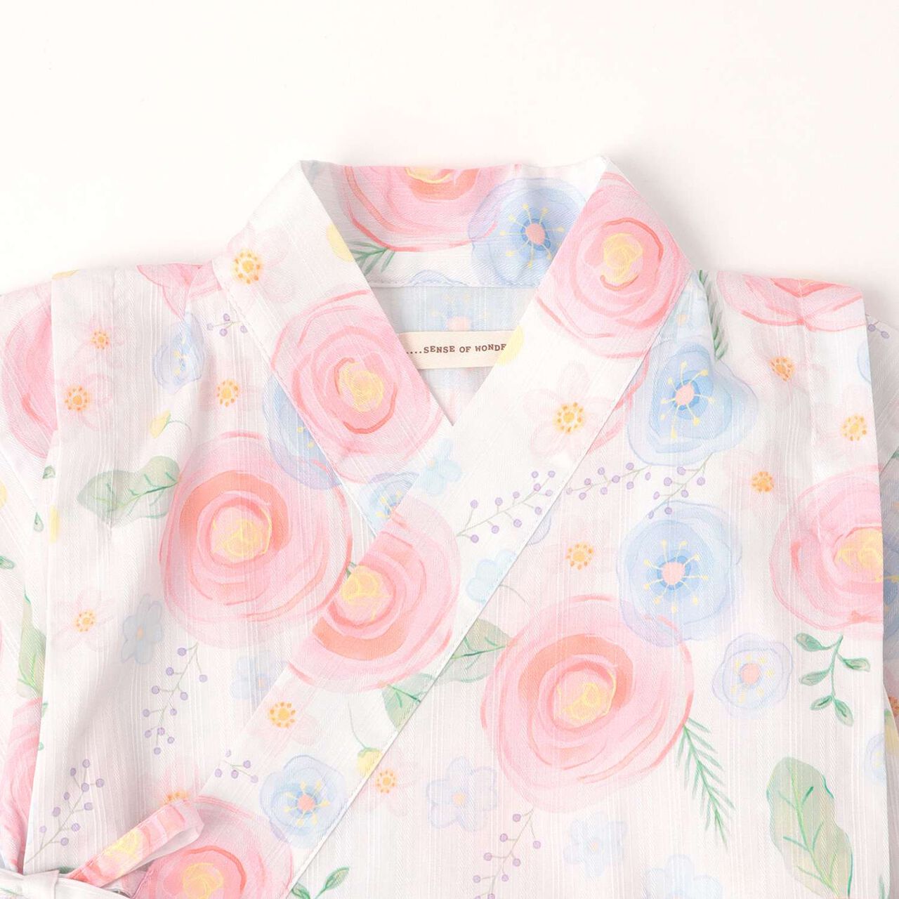 花卉圖案甚平服套裝,薰衣草紫, large image number 4