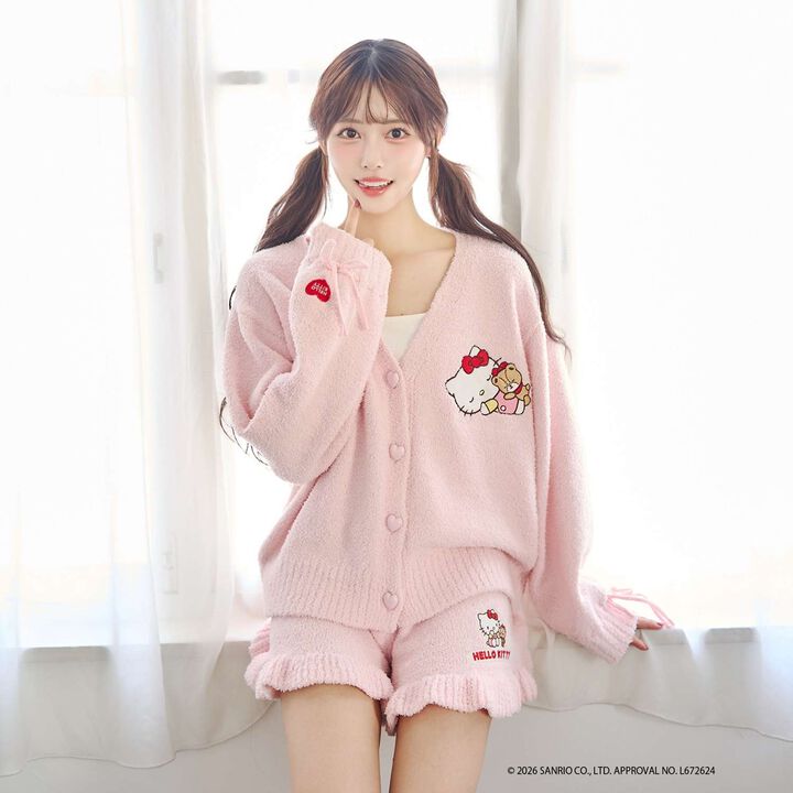 [Sanrio Characters/Hello Kitty] Marshmallow Knit Cardigan,, medium