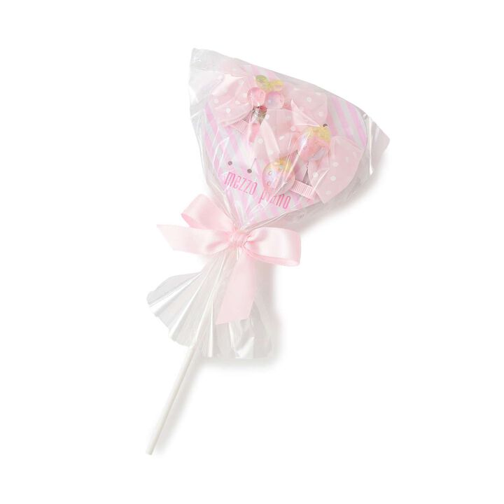 Candy Wrapping Ribbon Hair Accessory Set [Made in Japan],, medium