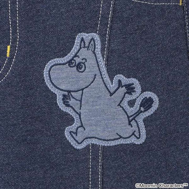 MOOMIN Appliqué 5-Minute Length Pants,Navy, medium image number 11