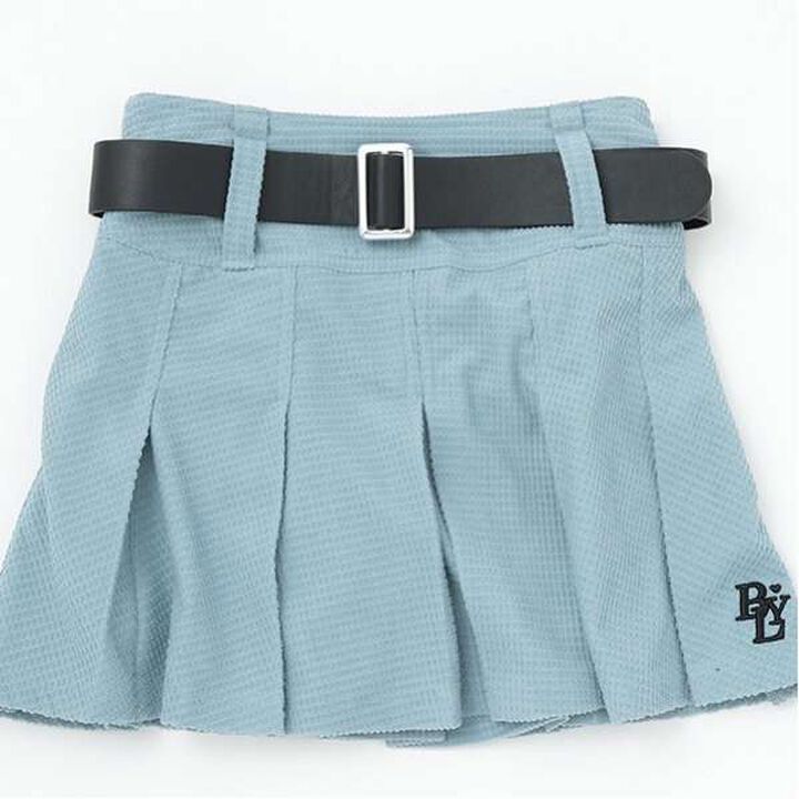 Belted Low-Rise Mini Skirt,Black, medium image number 3