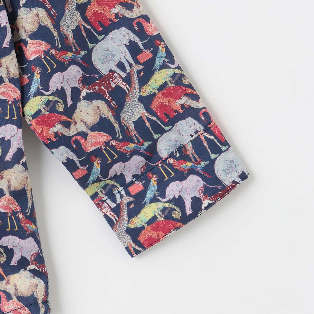 Q for the Zoo Wide Shirt,Navy, large image number 3