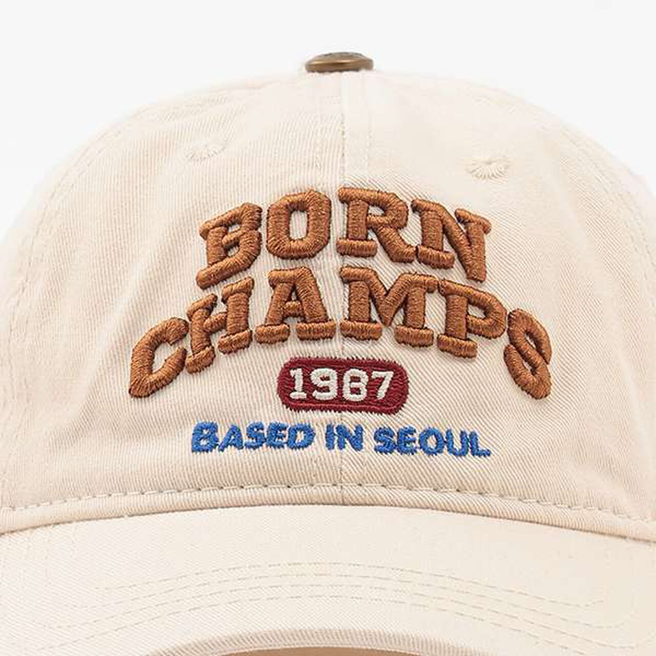 Logo Embroidery Cap,Charcoal gray, large image number 6