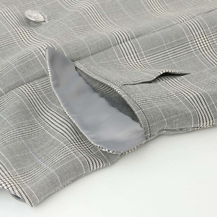 [Graduation Attire] [5-Piece Set] Gilet Jacket Coordination Set,Black, medium image number 5