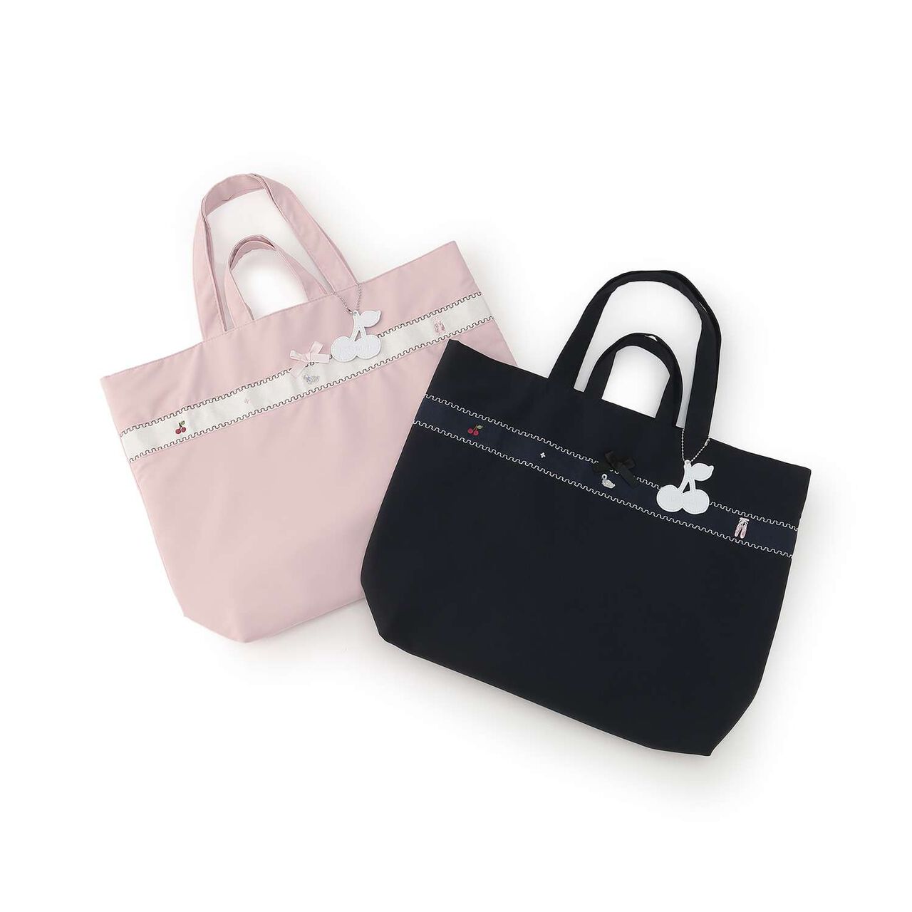 [Preschool & School Goods] GIRLS Embroidered Lesson Bag,Navy, large image number 6