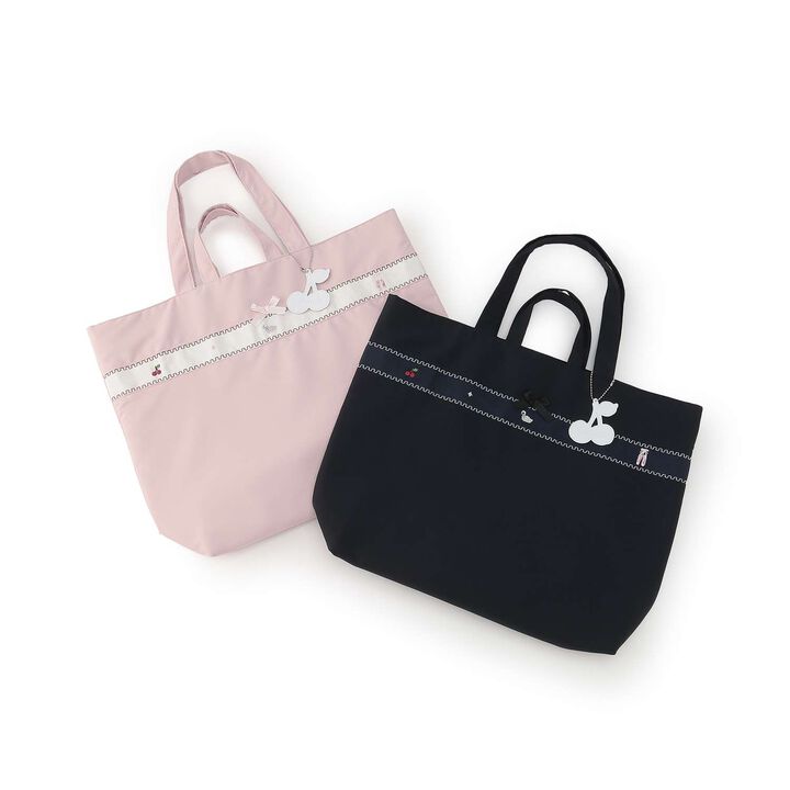 [Preschool & School Goods] GIRLS Embroidered Lesson Bag,Navy, medium image number 6