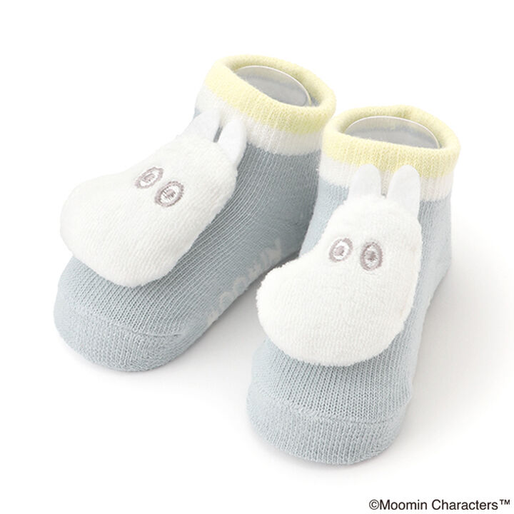 [MOOMIN] Puffed Moomin Cup Socks,, medium