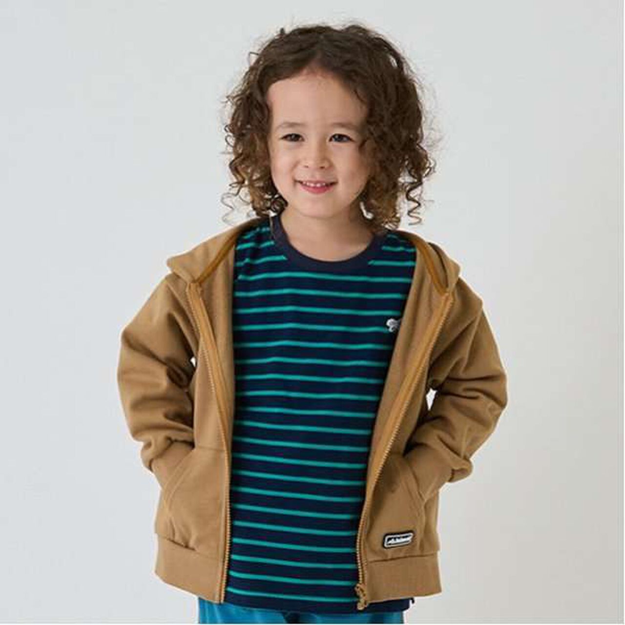 Anti-Stain Finish Silicone Patch Zip-Up Parka,Black, large image number 22