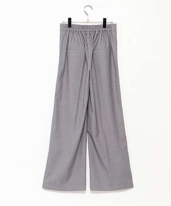Semi-Wide Tuck Pants,Black, medium image number 11