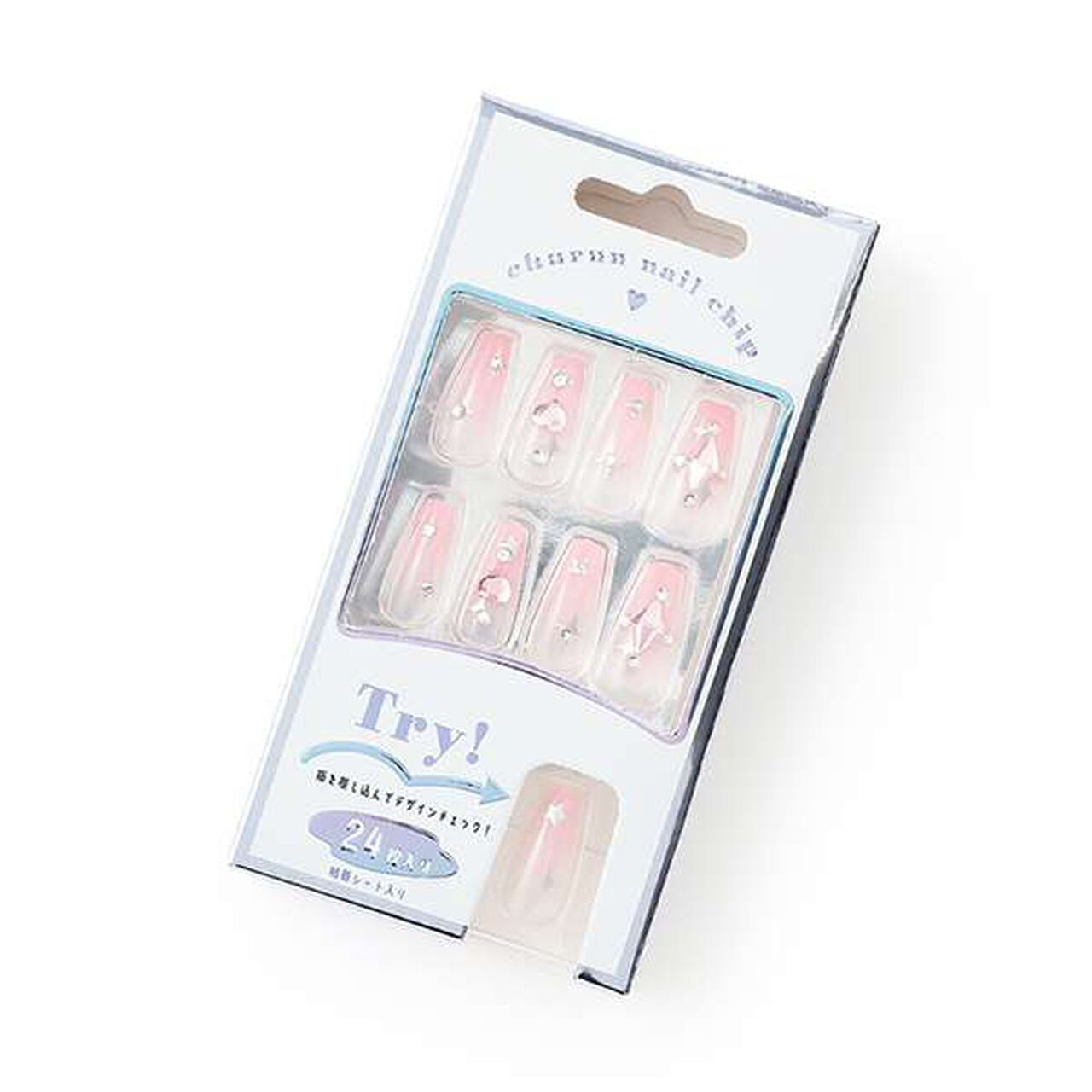 Long Nail Tips 2,Brown, large image number 6