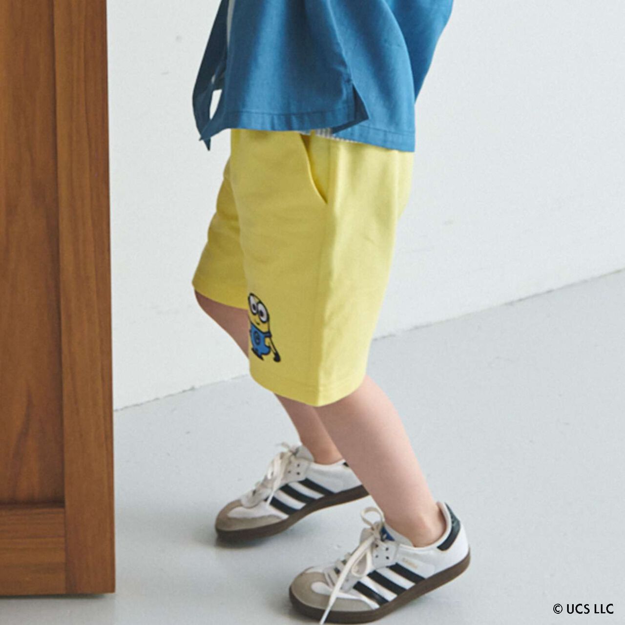 [Minion] Cut Half Pants,Yellow, large image number 1