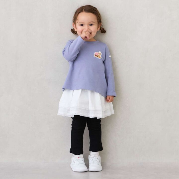 [Affordable] Girls Long-Sleeve T-Shirt,Deep blue, medium image number 8