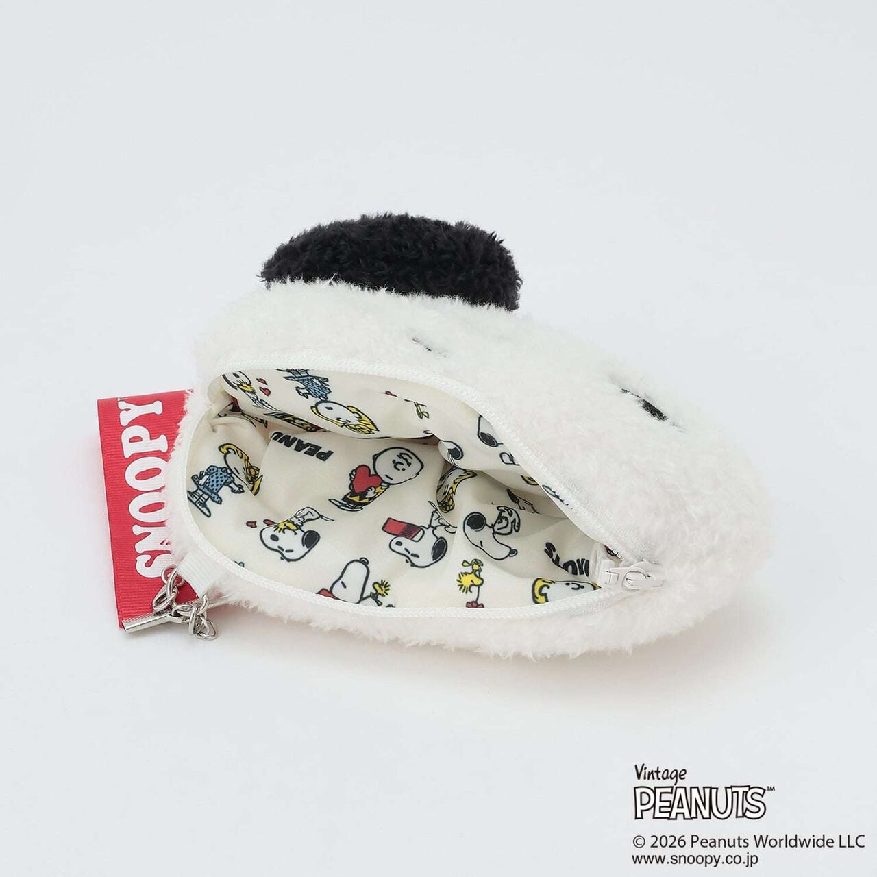 [PEANUTS] 史努比造型吊飾附環保袋,米白色, large image number 9