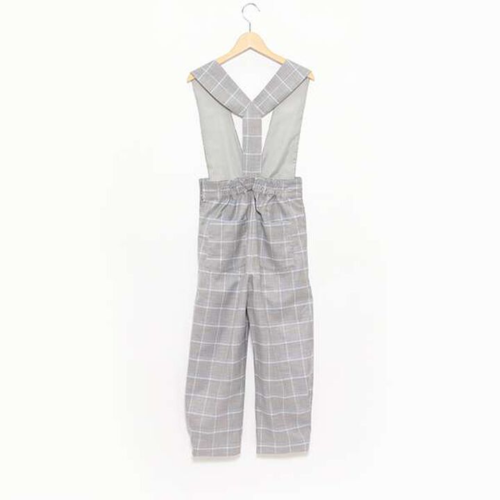 [AMI] Suspender Wide Salopette,Green, medium image number 1