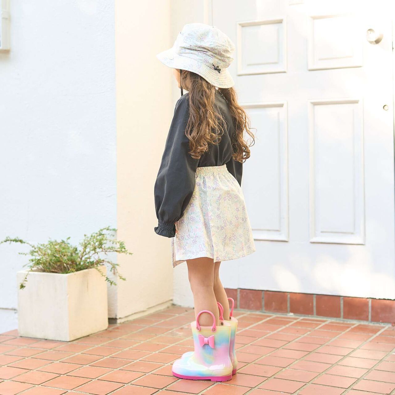 Rainbow Rain Shoes,Rainbow, large image number 11