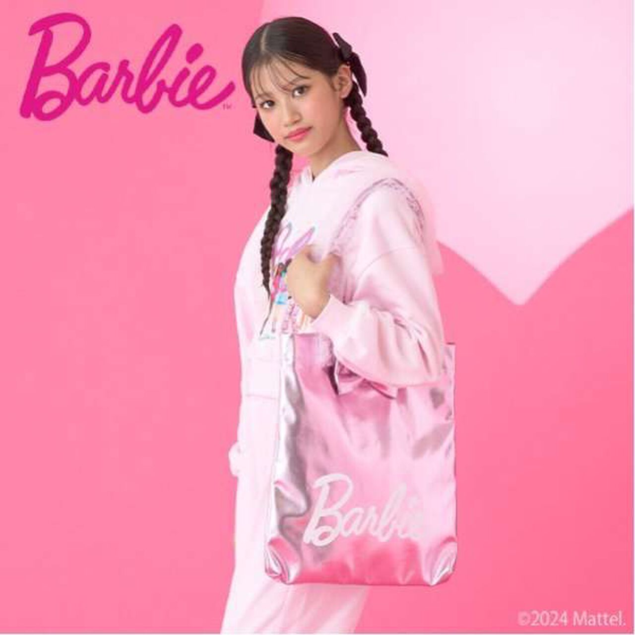 Barbie / Sparkling Tote,Silver, large image number 16