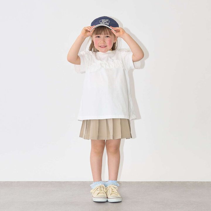 Wrap Skirt with Pleats (Includes Pants),Beige, medium image number 17