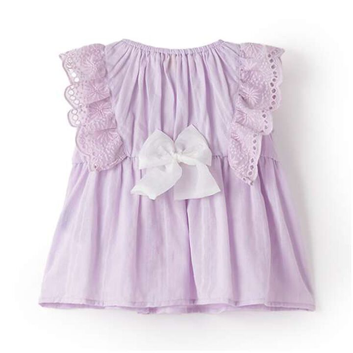 [Disney] Minnie Frill Tunic,Lavender, medium image number 9