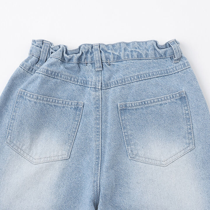 Damage Loose Denim,Black, medium image number 9