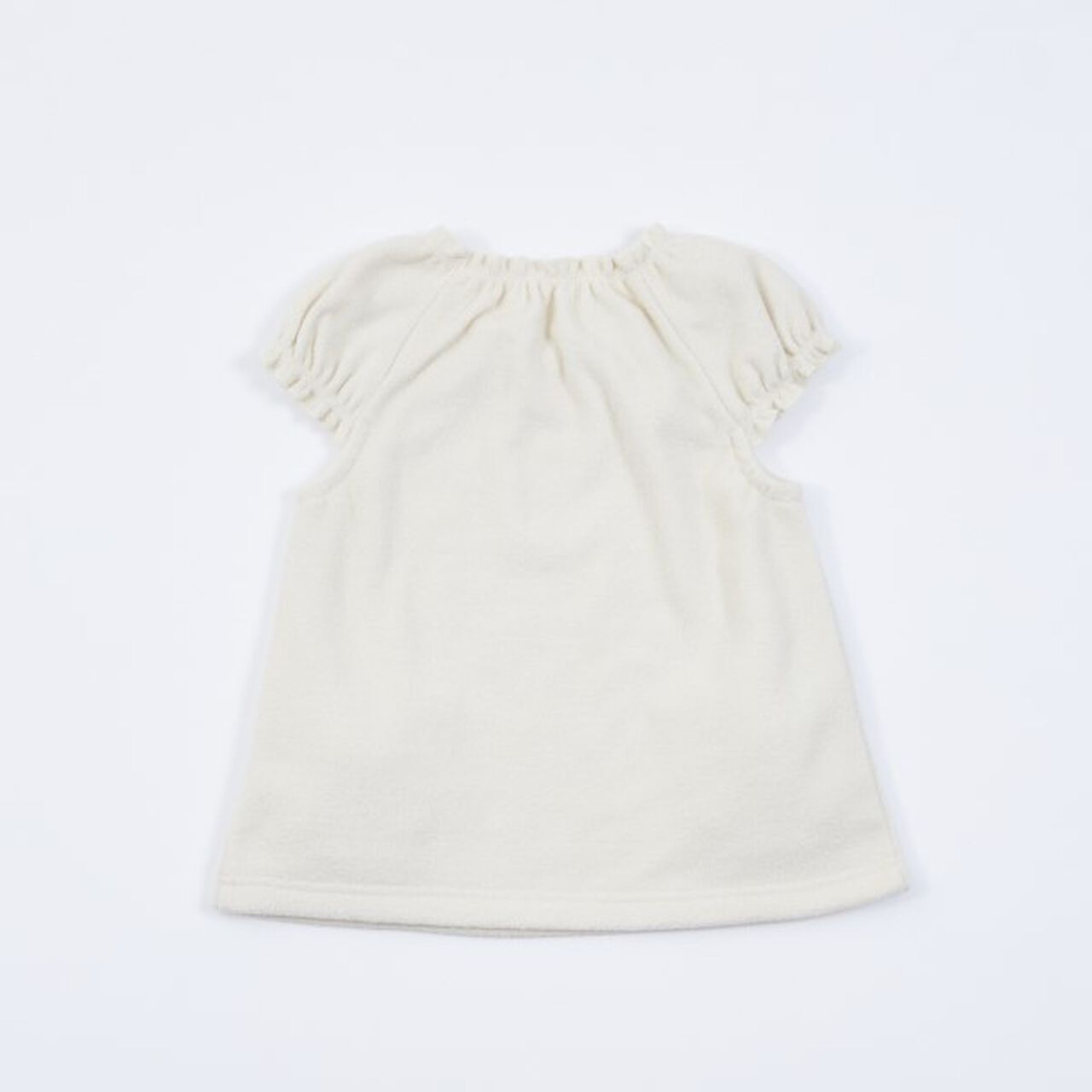 KP Cherry Motif Boucle Vest [80-120],Off white, large image number 16