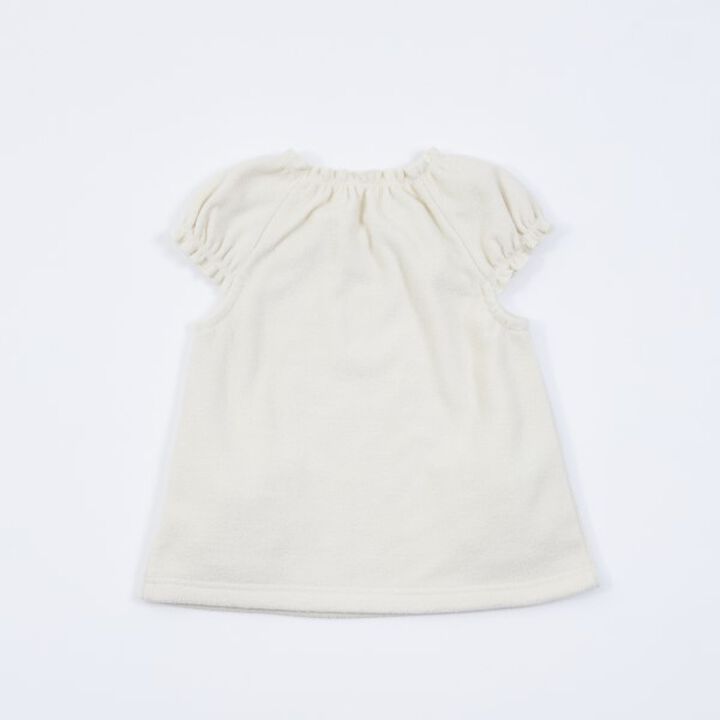 KP Cherry Motif Boucle Vest [80-120],Off white, medium image number 16