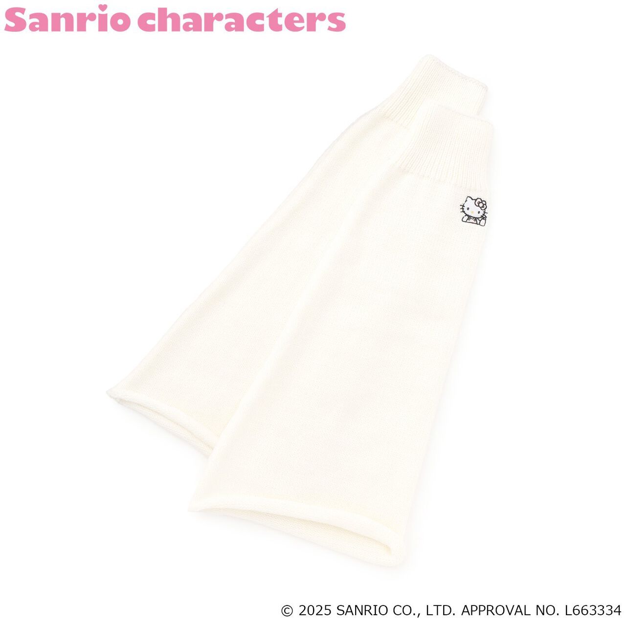 Sanrio Characters Knit Leg Covers,Off white, large image number 0