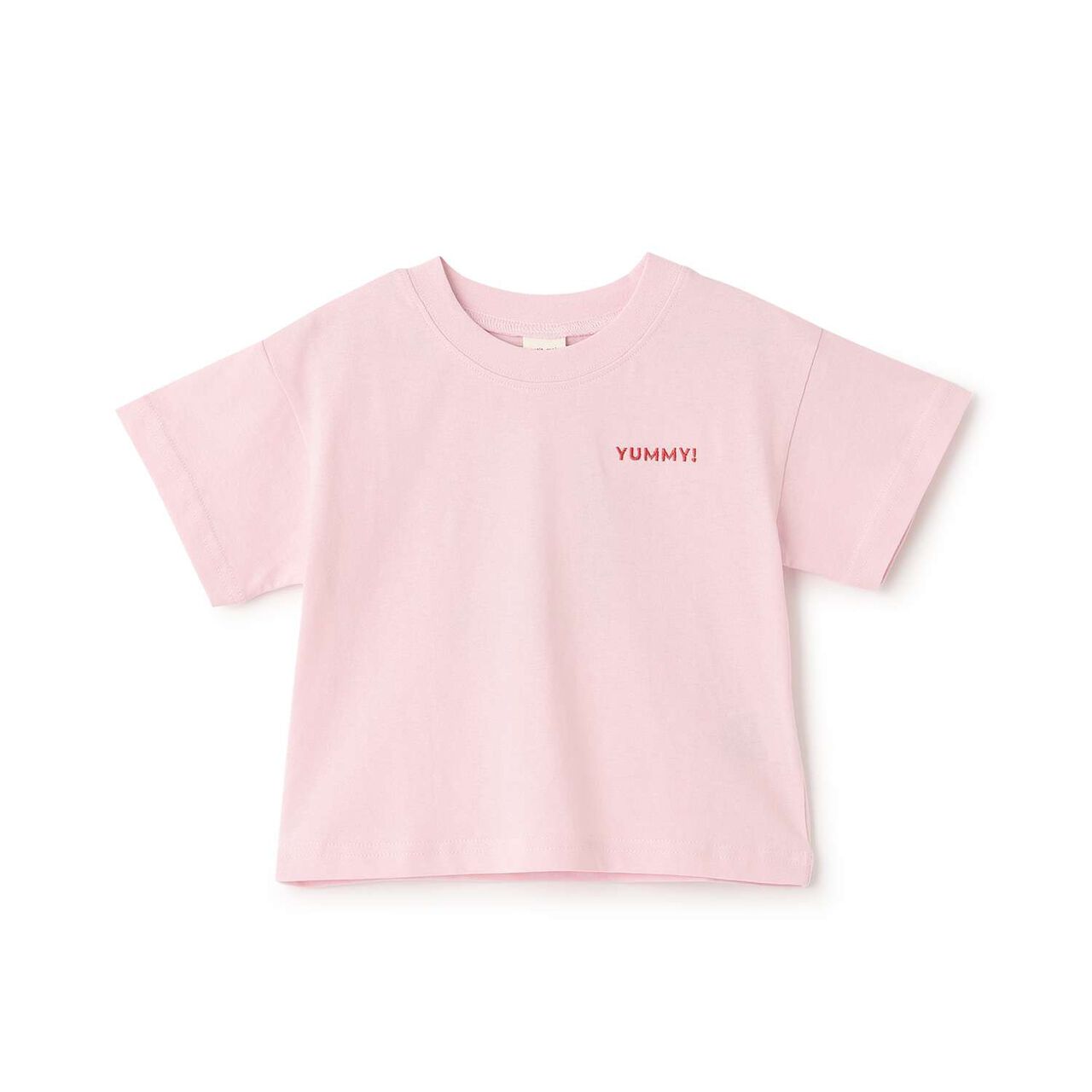 [Affordable/Web Exclusive] Back Print Short Sleeve T-Shirt,Light pink, large image number 15