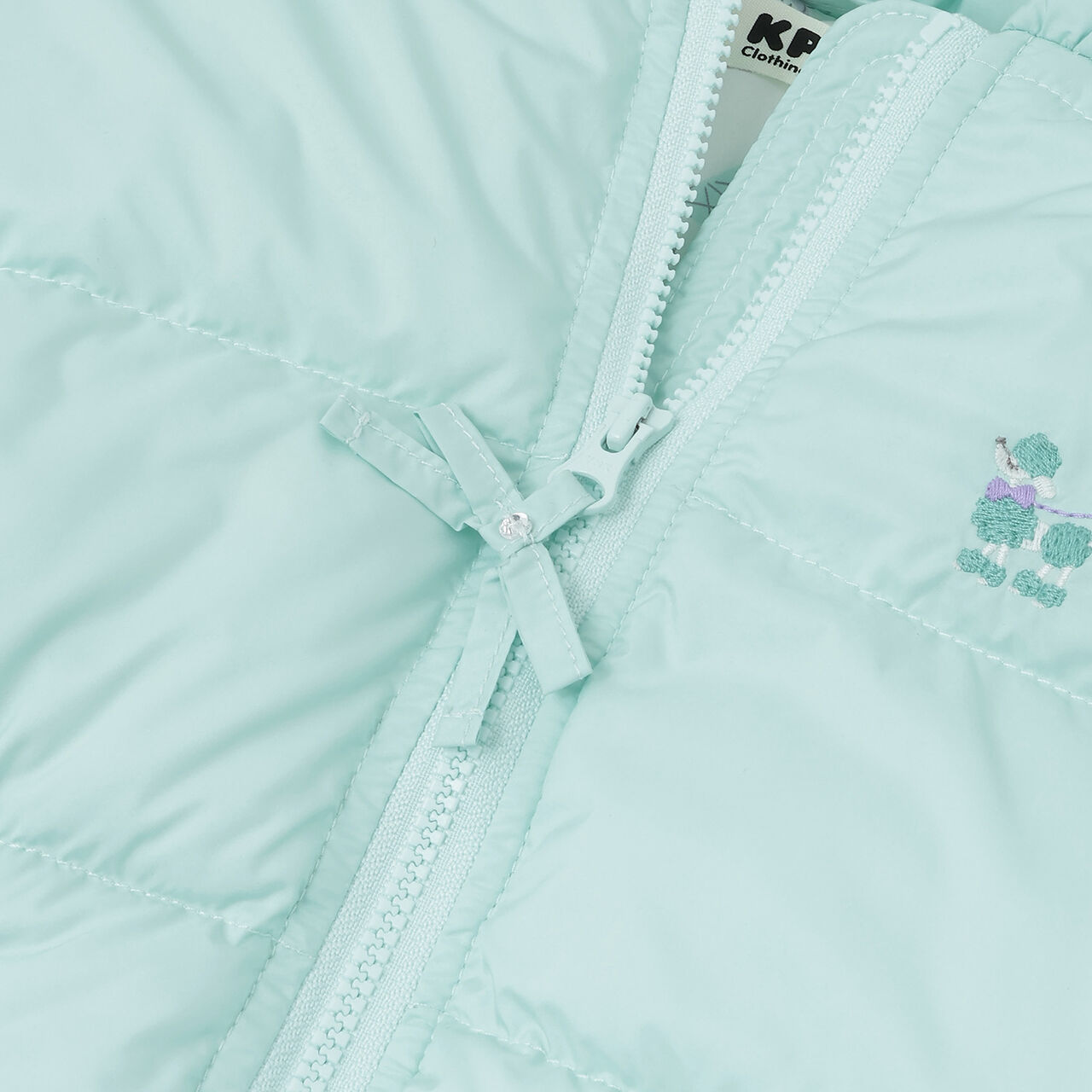 [Water-Repellent Finish] Solona Functional Padded Coat,Pink, large image number 3