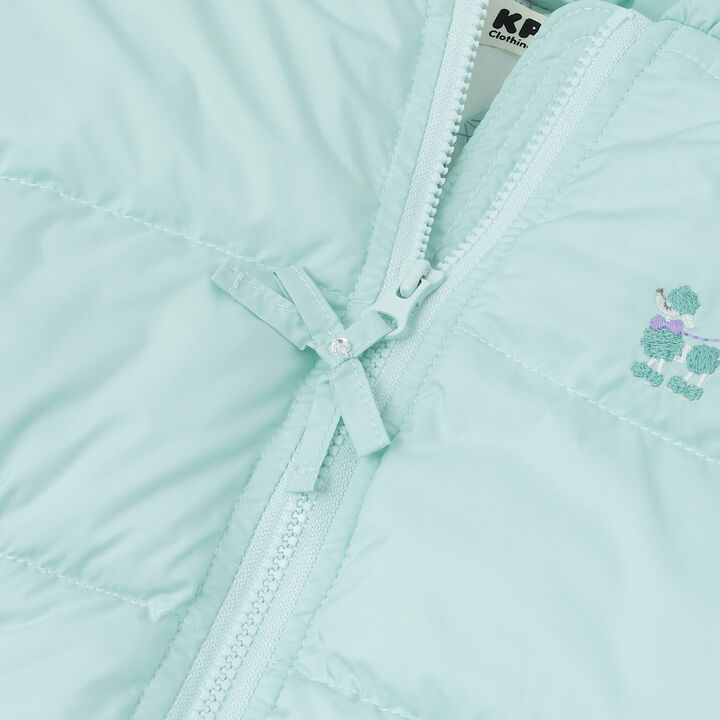 [Water-Repellent Finish] Solona Functional Padded Coat,Pink, medium image number 3