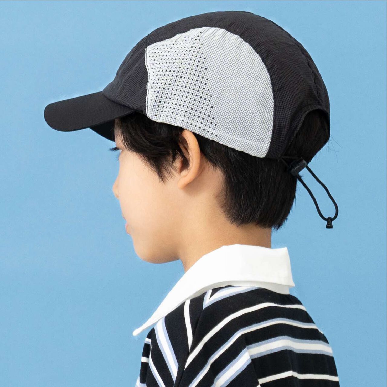 [D Select] Nylon Mesh Cap,Brick, large image number 4
