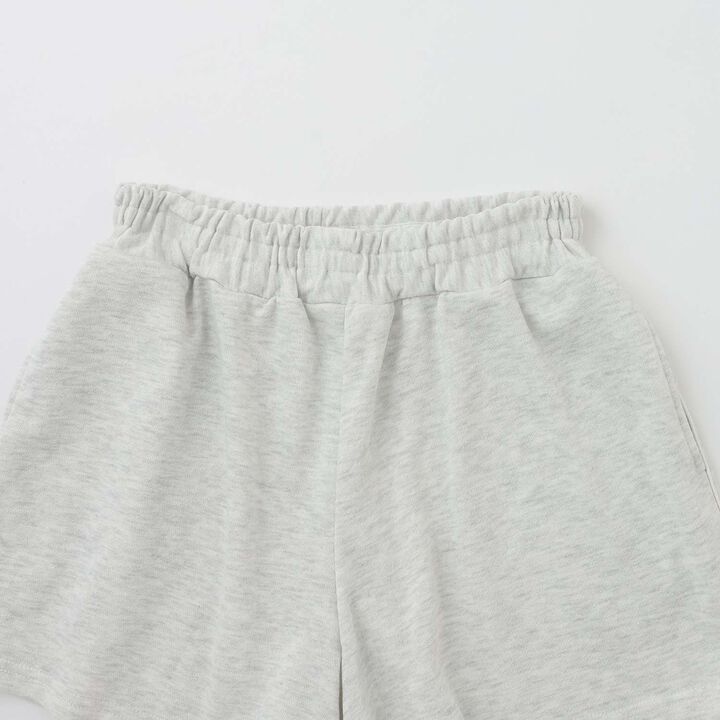 College Logo Mini Lined Long-Sleeve & Half Pants Set,Top gray, medium image number 14