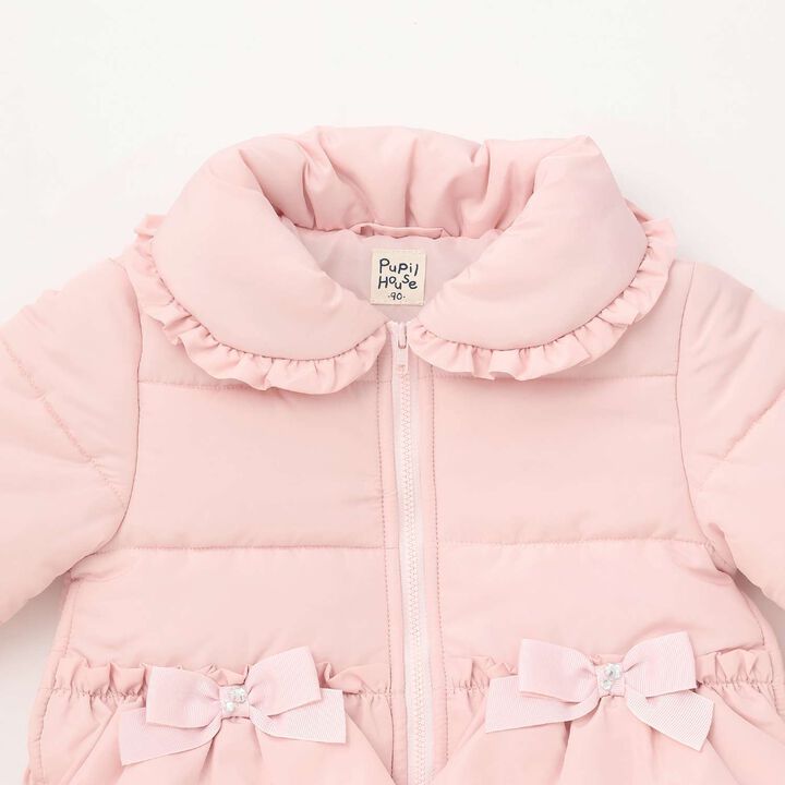 Padded Peplum Blouson,Pink, medium image number 2