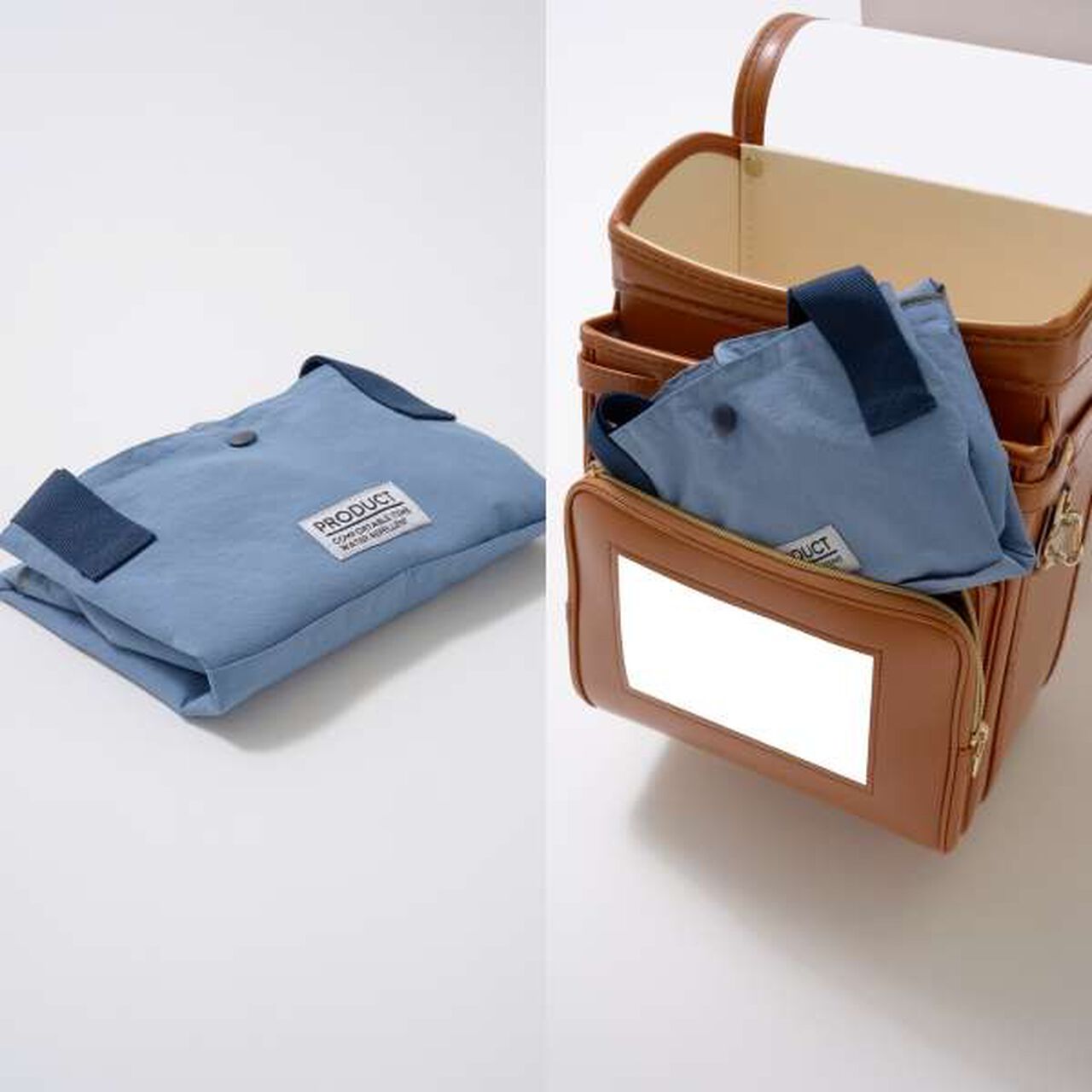 [Water-Repellent] Lesson Bag,Beige, large image number 7