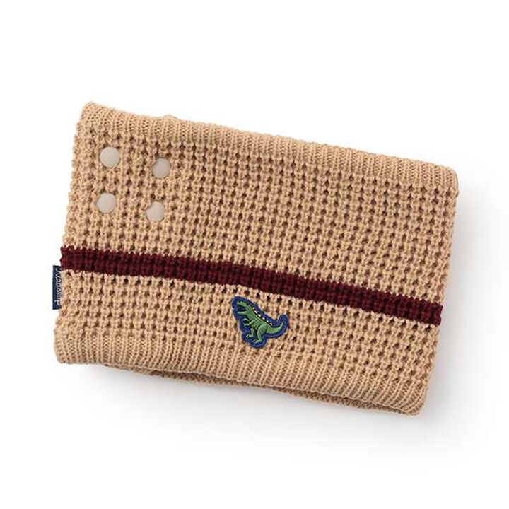 Dinosaur Patch Reversible Snood,Green, medium image number 5