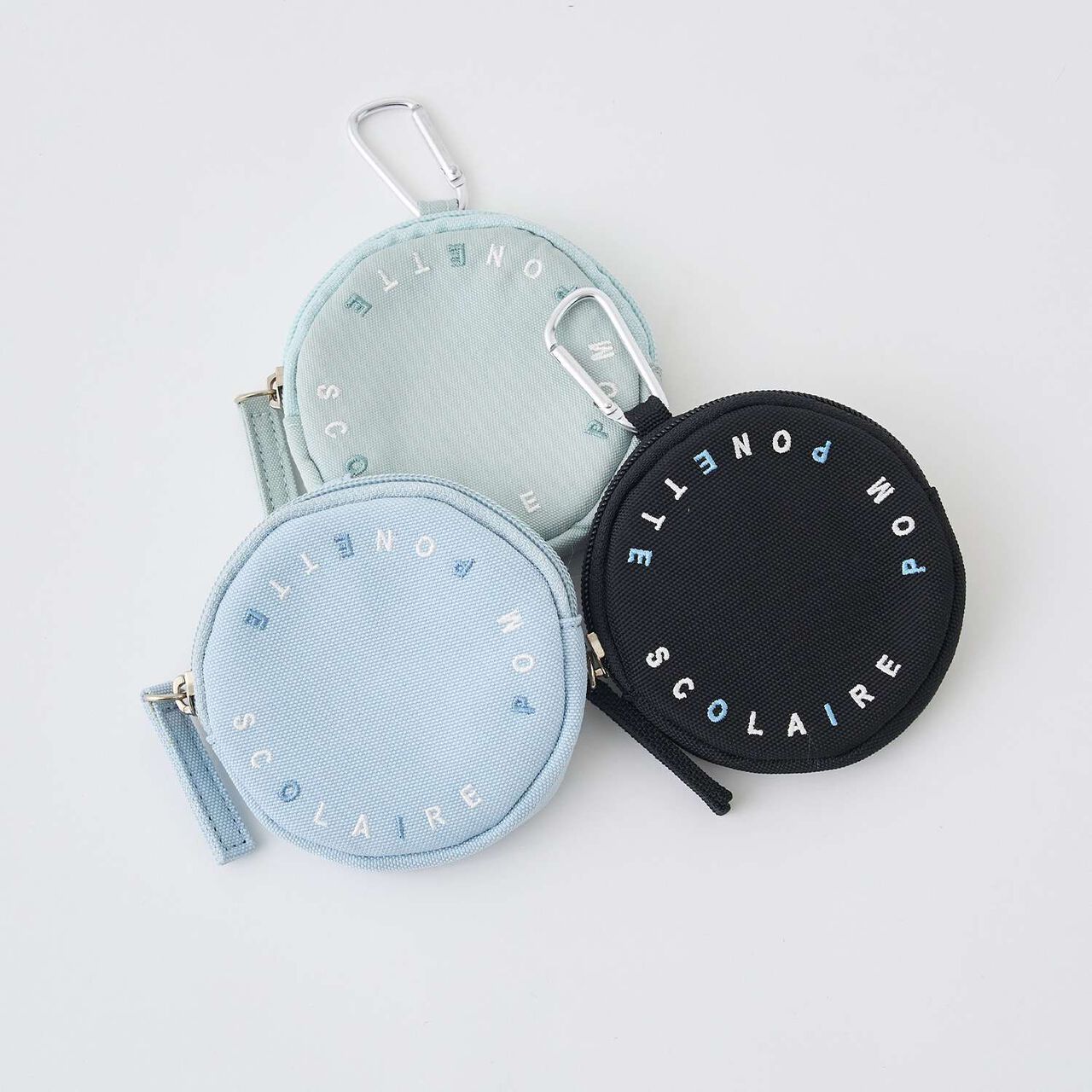 23L Water-Repellent Round Pouch School Backpack,Light blue, large image number 29