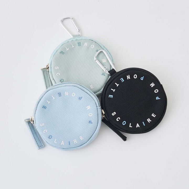 23L Water-Repellent Round Pouch School Backpack,Light blue, medium image number 29