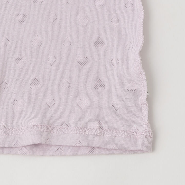 [Weak Acidity] 2-Pack Short-Sleeve Undershirts,Lavender, medium image number 3