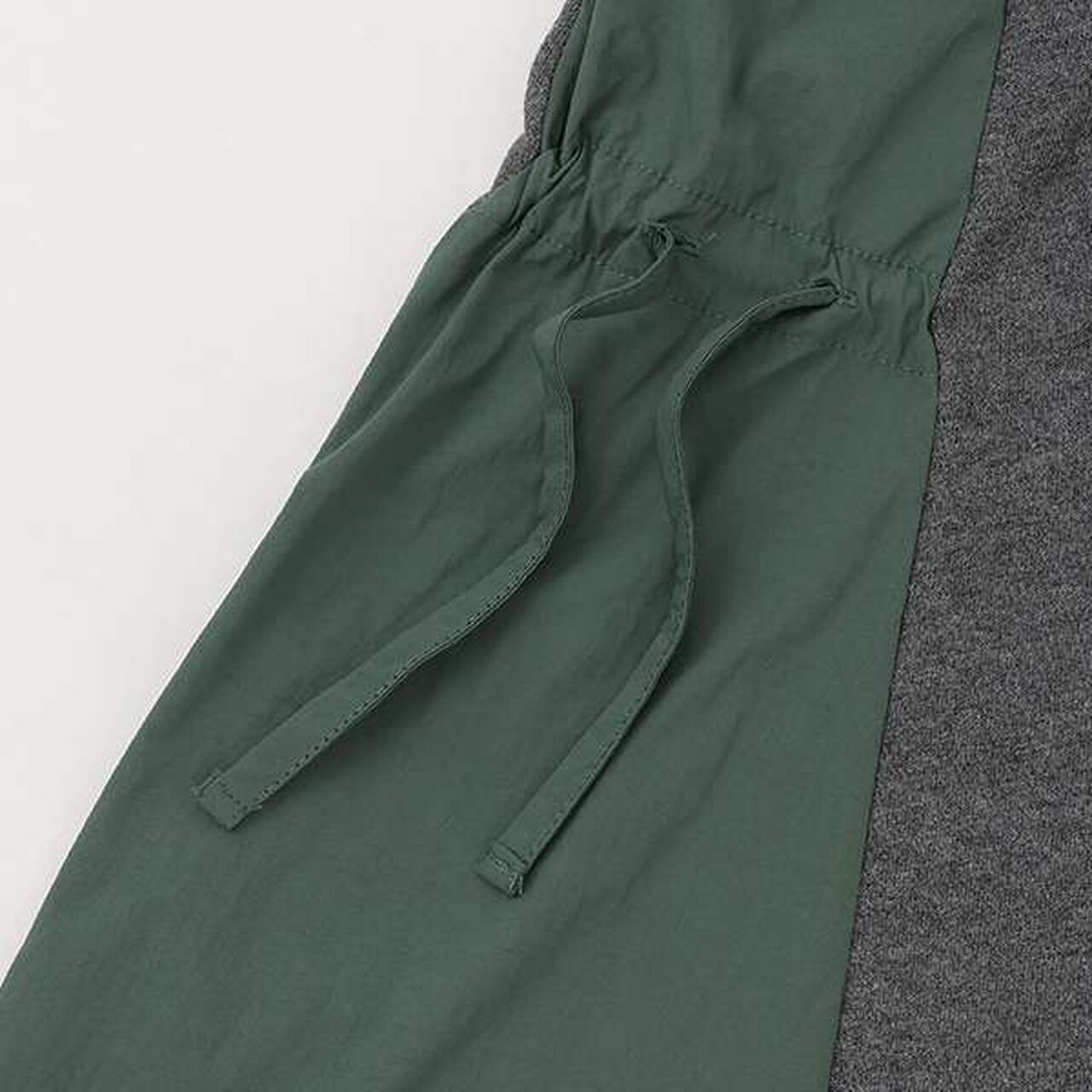 [Link] Side Fabric Panel Dress,Deep gray, large image number 18