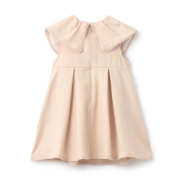 [Link] Big Collar Jumper Skirt,Navy, medium image number 14